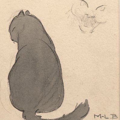 Marcel-Louis Baugniet  - Différentes positions de chat